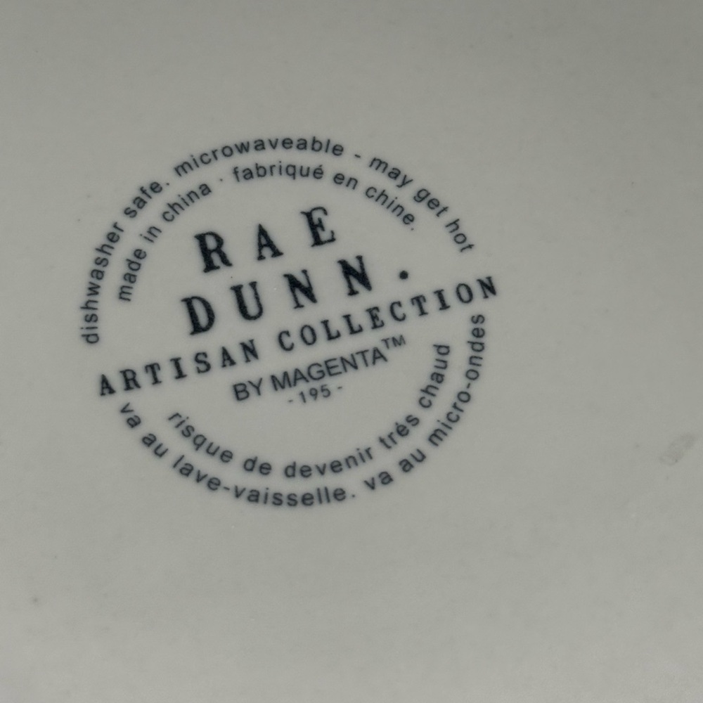 Rae Dunn Pasta Bowl Seconds Please - Picture 5 of 8